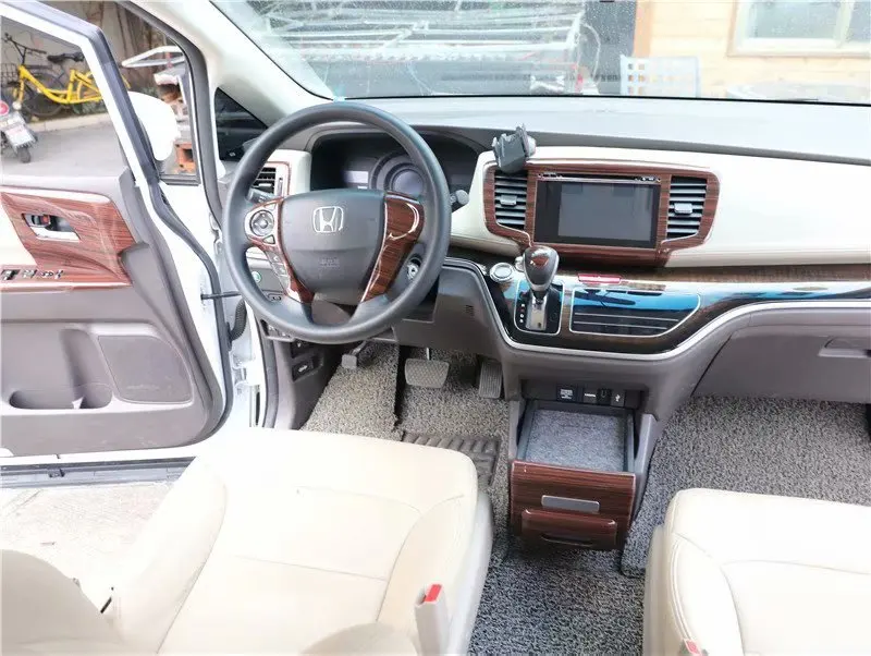 Декоративные наклейки для салона автомобиля 16 шт./компл. цветные панели из АБС