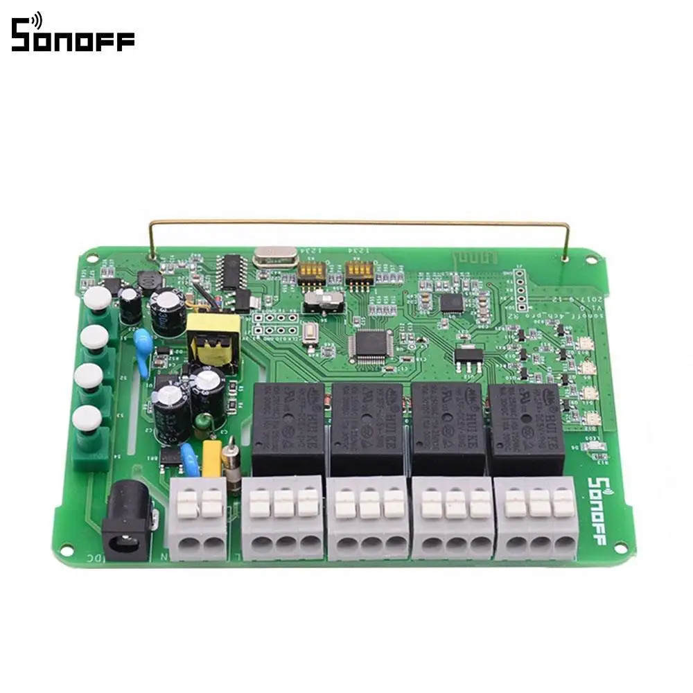 Интеллектуальный выключатель света Sonoff 4CH Pro R2 10A/Gang 4 канальный переключатель Wi Fi
