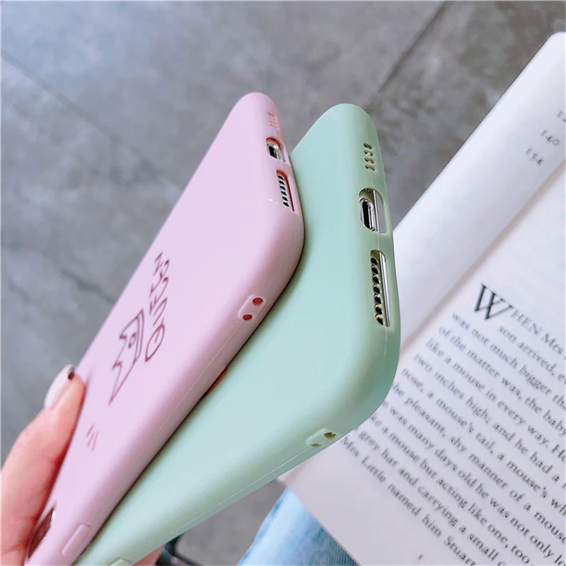 Lovebay чехол для телефона iPhone 6 6s 7 8 Plus X XR XS Max и мультяшной короной Smile Love Heart