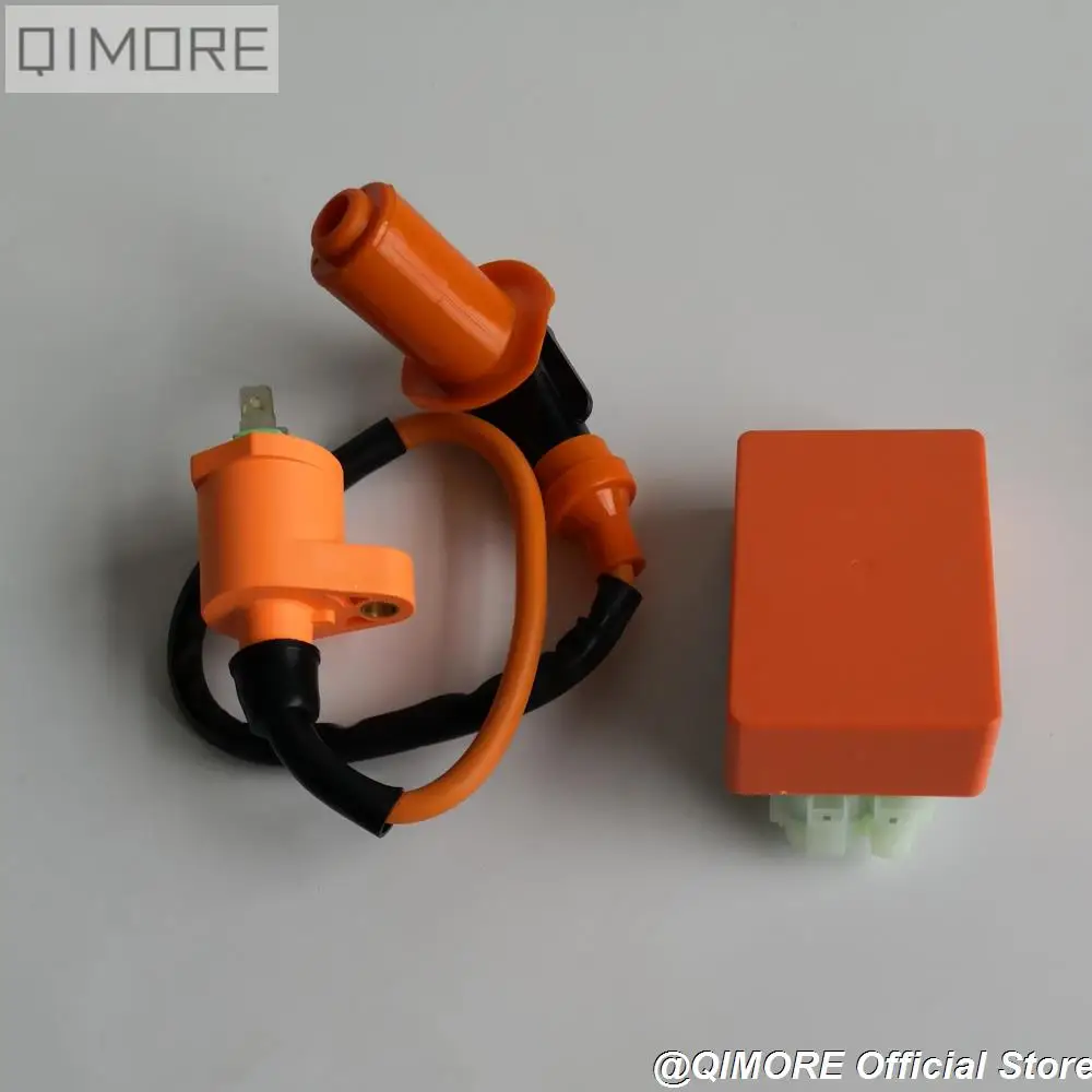 Производительность катушка зажигания и гонки DC fished CDI оранжевый для скутера