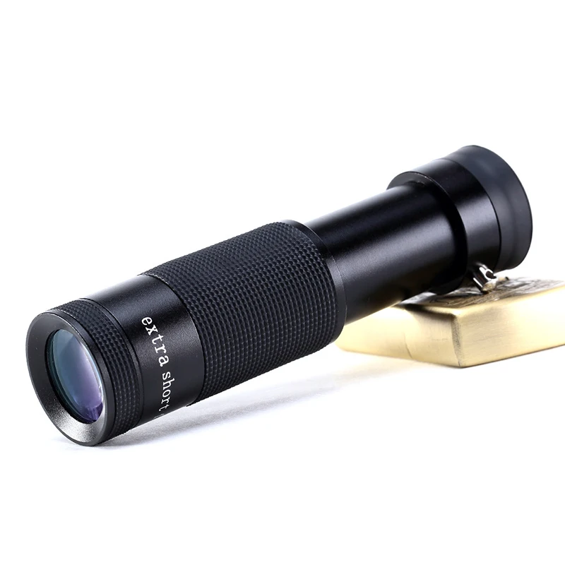 Universal mobile phone external Mini single tube 8X21 HD Low light level night vision Lens 62 telescope | Инструменты