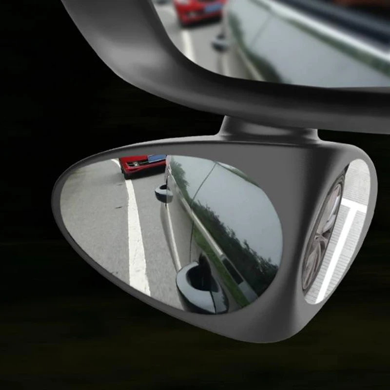 Car Mirror Monitor 2 in 1 Adjustable Wide Angle Convex Front Wheel Rear View No Blind Spots | Автомобили и мотоциклы