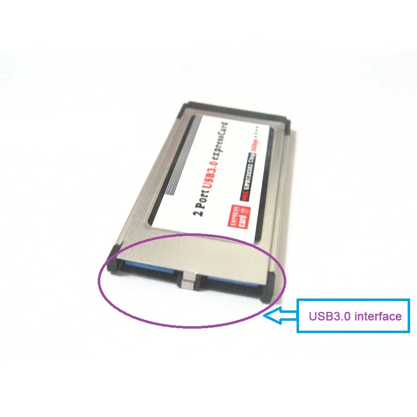 Высоко-Скорость 2 Порты и разъёмы Скрытая внутри USB 3 0 Usb3.0 к Expresscard Express Card 34 мм