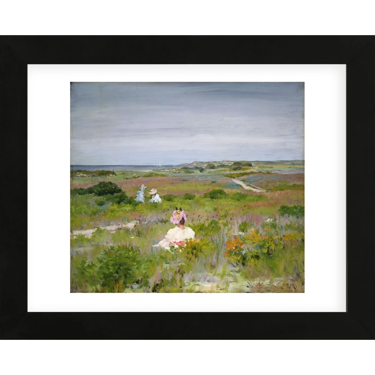 Пейзаж: Shinnecock Long Island ca. 1896 (в рамке)|Таблички и знаки| |