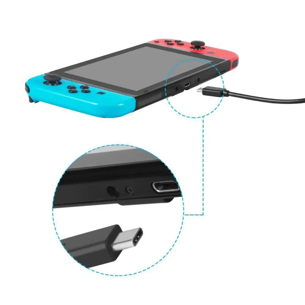 Кабель удлинитель OSTENT USB 3 1 Type C для консоли Nintendo Switch|Запасные части| |