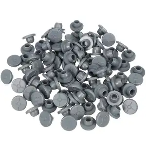 Пробки резиновые для медицинских флаконов 13 мм, 100 шт.