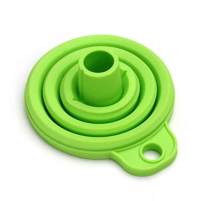 HOOMIN Mini Silicone складывающиеся воронки портативный складной бункер|Набор посуды| |