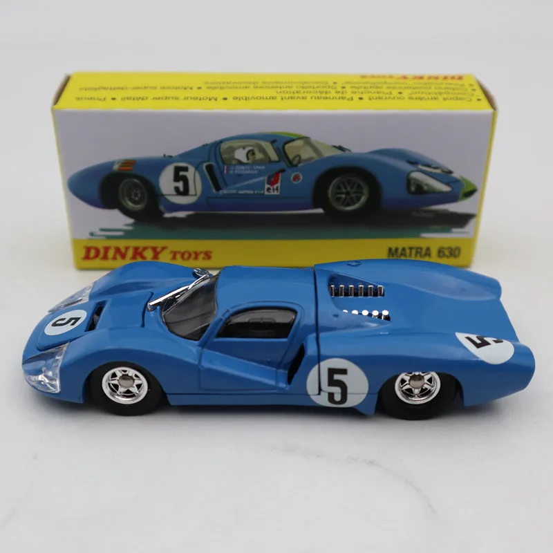 1:43 игрушки Atlas Dinky 1425E Blue MATRA 630 сплав #5 литые модели игрушечных