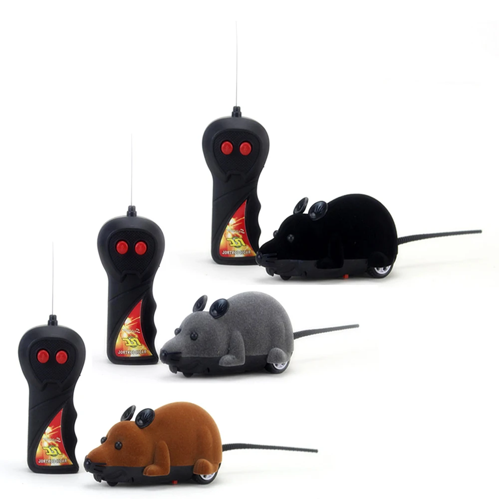 Wireless Remote Control RC Electronic Rat Mouse Mice Toy For Cat Puppy Funny Toy|Роботы и животные с ДУ| |