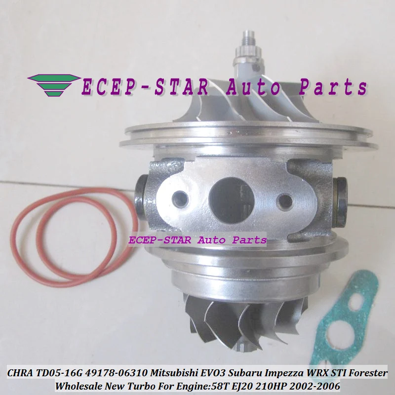 Турбокартридж CHRA Core TD05 16G 49178 06310 14412AA092 для Mitsubishi EVO 3 SUBARU Impreza WRX GT555 58T EJ20 2.0L