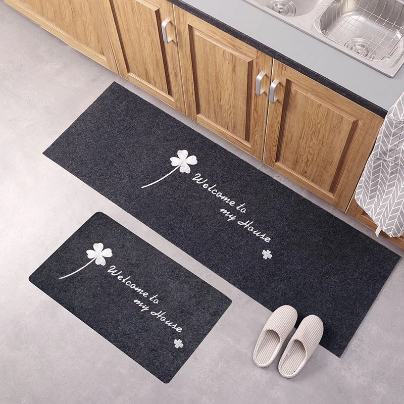 

Kitchen Accessories Door Mat Tapete Doormats Carpet Thin Non-Slip Kitchen Bathroom Carpet Room Pad Floor Mat Home Floor Mats30