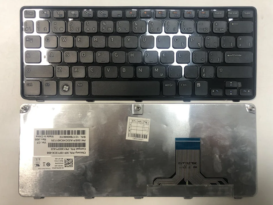 Иврит Канада Клавиатура для ноутбука Dell Inspiron Mini Duo 1090 1019 HB CALayout|Клавиатуры замены|