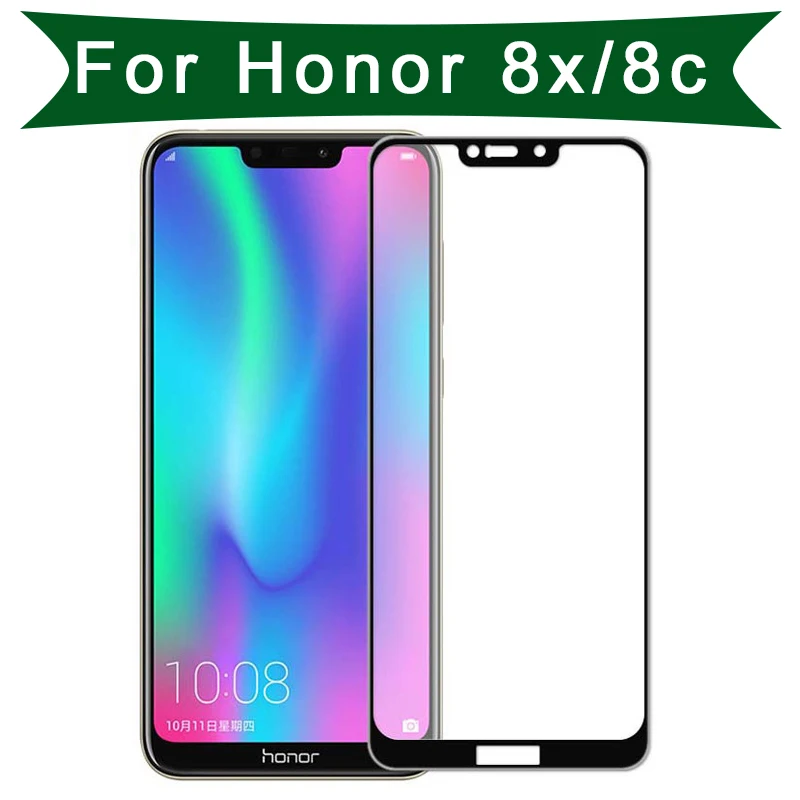 Закаленное стекло Honer 8x для huawei honor 8c защитная пленка экрана honer Защитная защитный