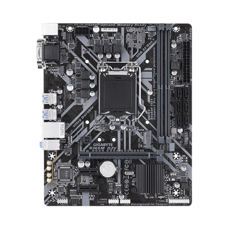 Материнская плата GIGABYTE B360 S1151 MATX B360M D2V|Материнские платы| |