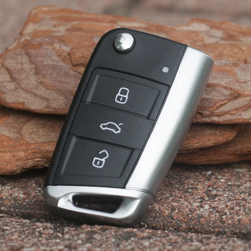 Чехол для автомобильного ключа с дистанционным управлением Volkswagen golf 7 4 5 MK7 Skoda
