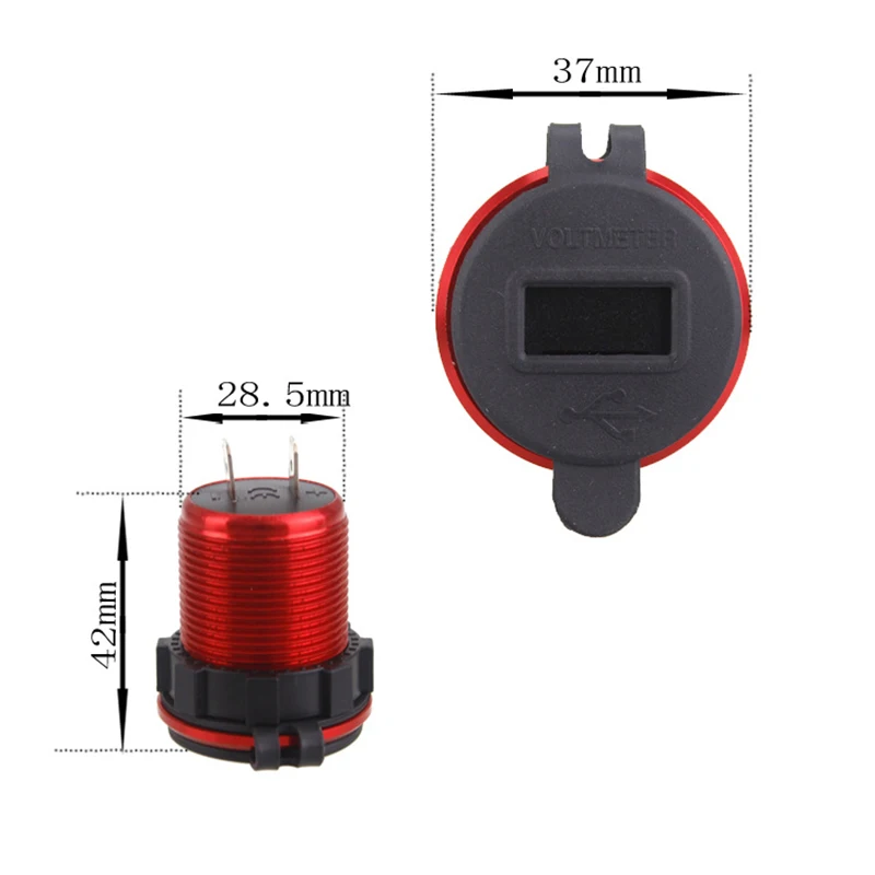 Универсальное автомобильное зарядное устройство CARCHET с двумя usb портами QC3.0