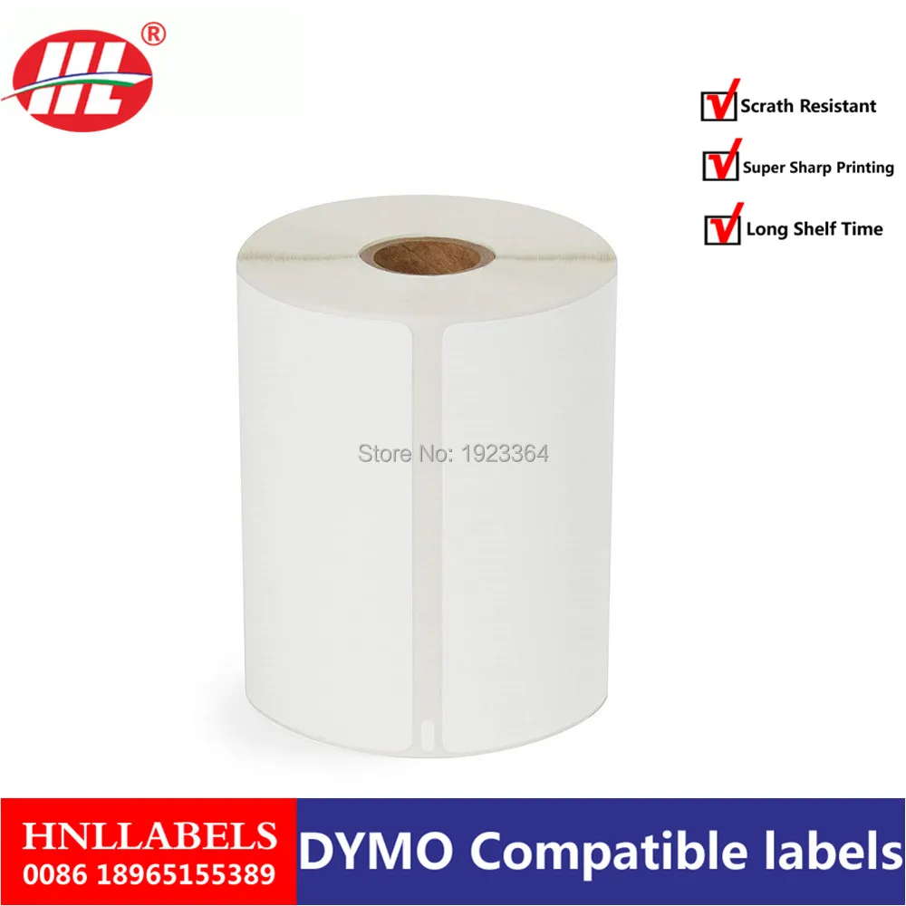 50X Dymo Ленточные этикетки от dymo 1744907 совместимость 4 &quotx 6&quot DYMO 104 мм * 159 220