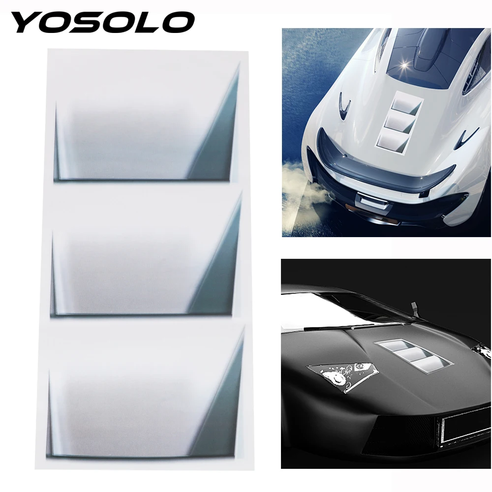 YOSOLO Автомобильный капот вентиляционные отверстия выходное отверстие