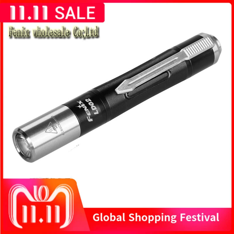 Новинка 2018 фонарик Fenix LD02 V 2 0 CRI Cree светодиодный с теплым белым светом и нм УФ