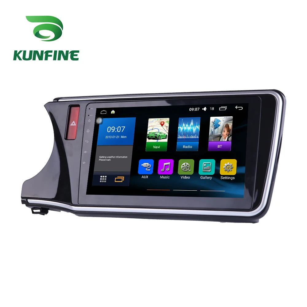 Восьмиядерный 1024*600 Android 8 1 автомобильный DVD GPS навигационный плеер Deckless стерео для