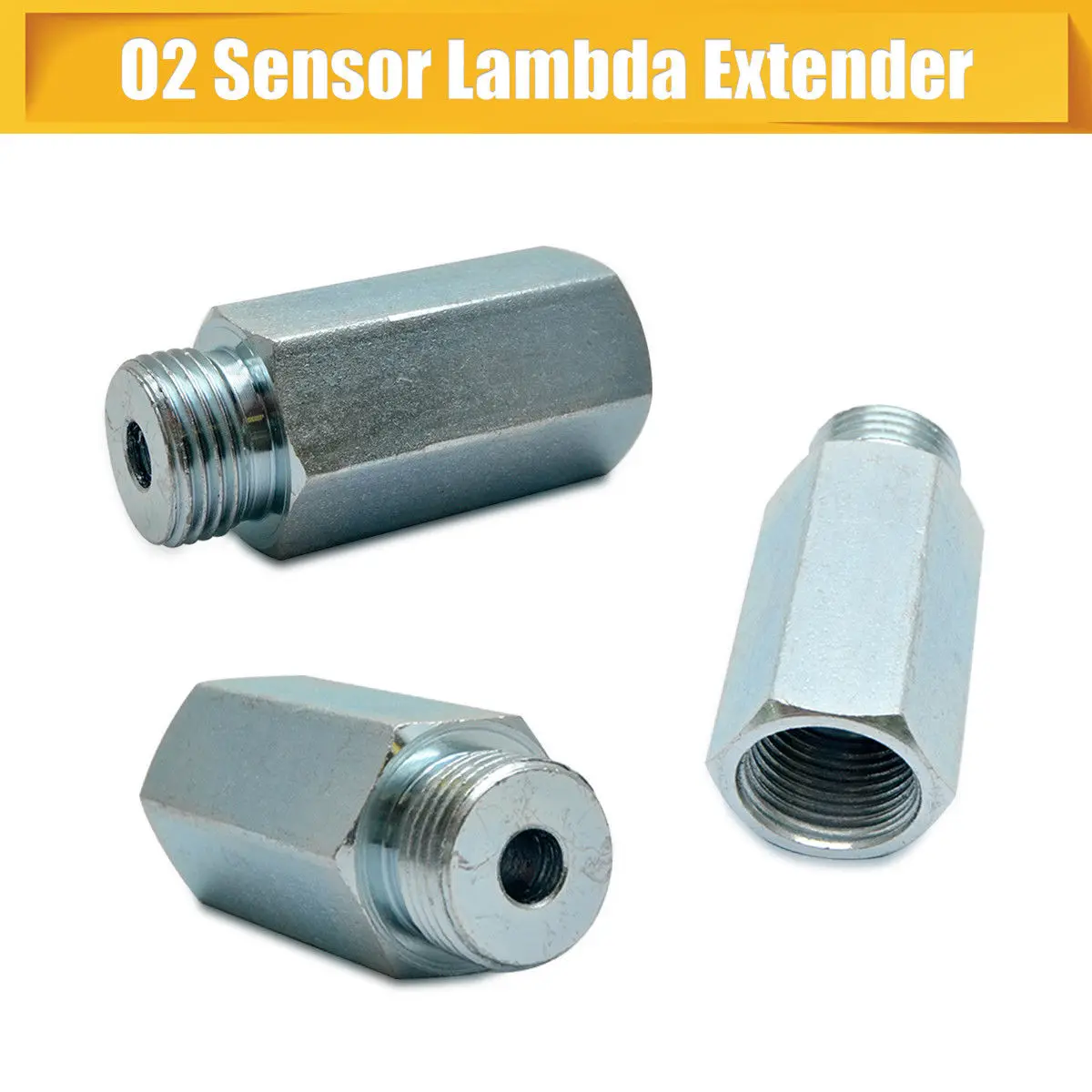 

M18 1.5 O2 Lambda Oxygen Sensor Bung Adapter Extender Spacer Stainless