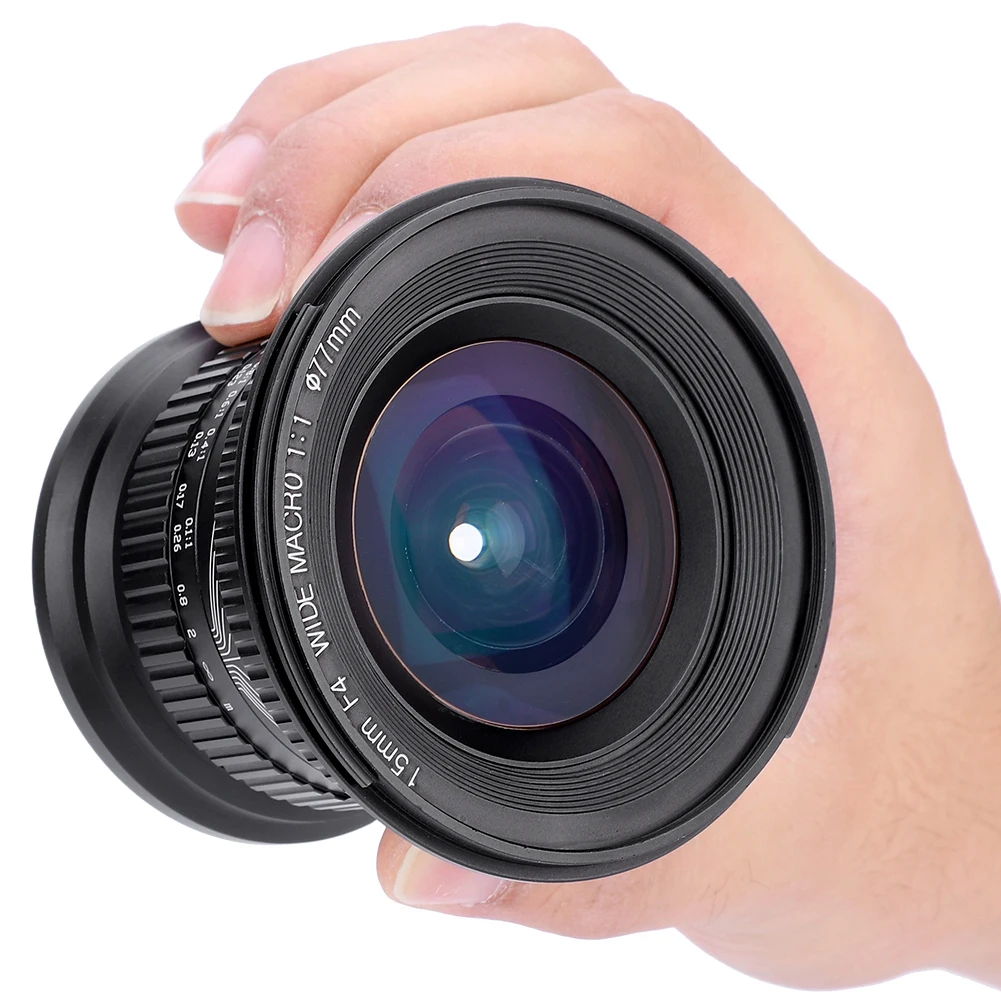 15 мм F4.0 ручная фокусировка полная Рамка широкоугольный макрообъектив DSLR для