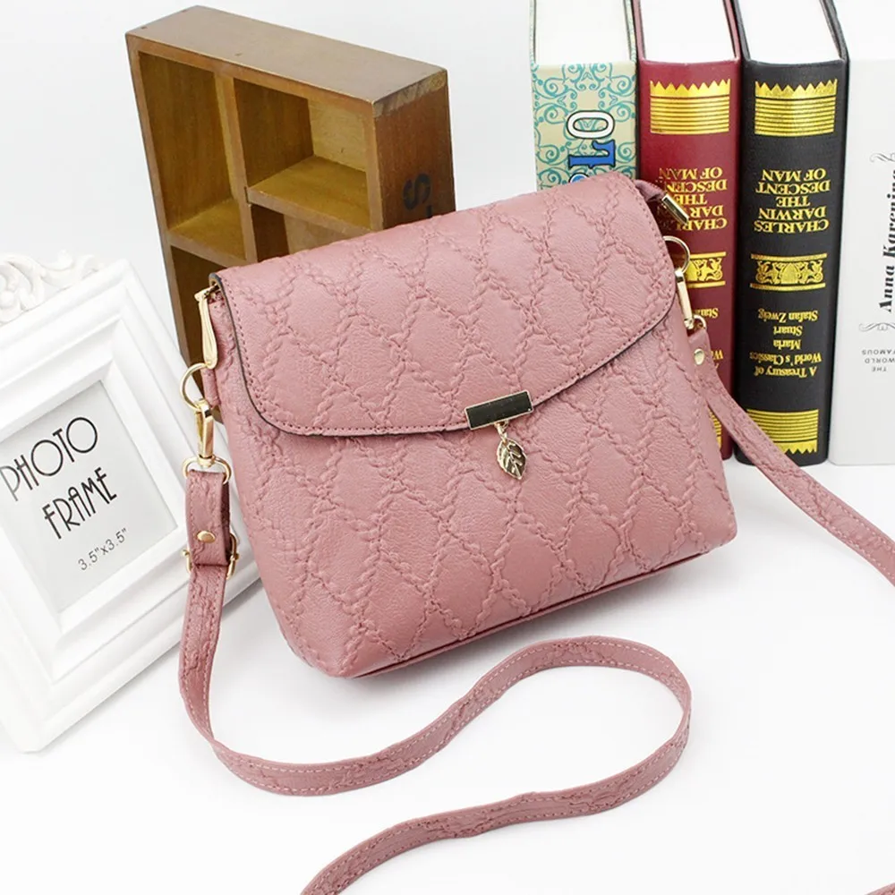 Маленькие сумочки Herald Fashion женская кожаная мини сумка на плечо мессенджер через