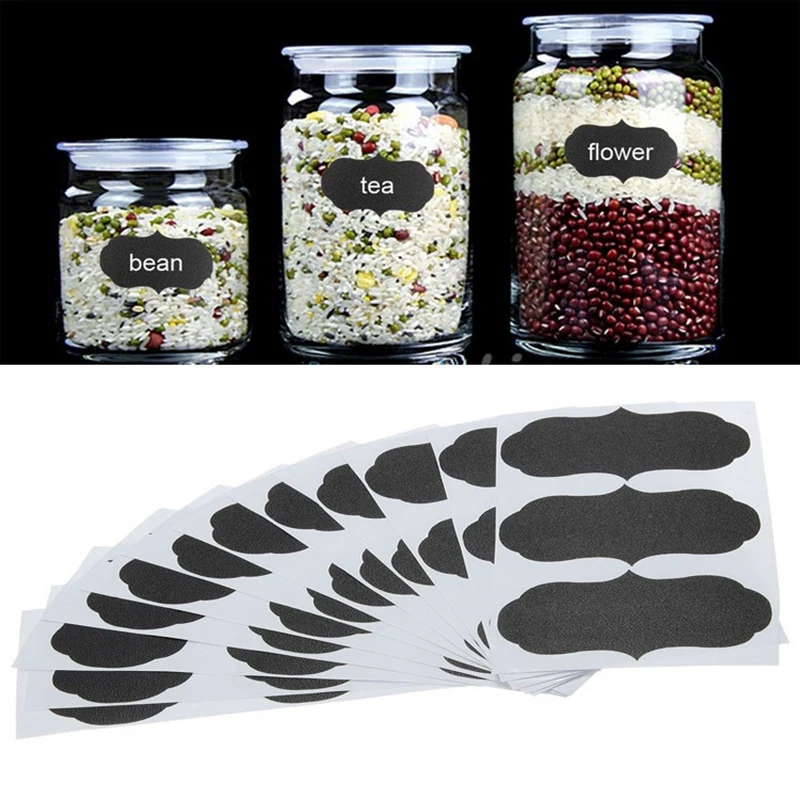 36 шт./компл. Доска стикер ремесло кухонные банки Органайзер этикетки доска