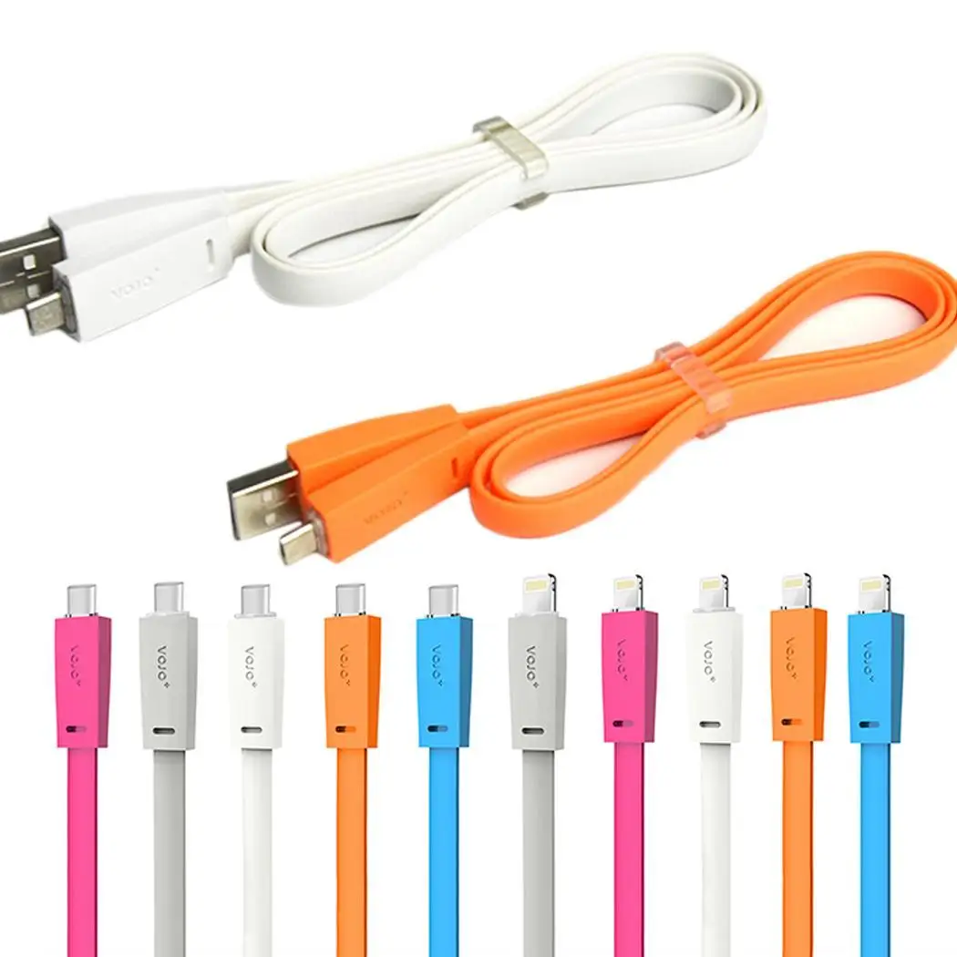 Тип C Android usb кабель для iphone ipad mini Кабели быстрой зарядки мобильного провод