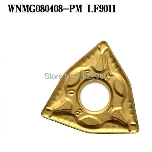 10 шт. WNMG080408-PM LF9011 CVD с покрытием Поворотные Вставки для стали