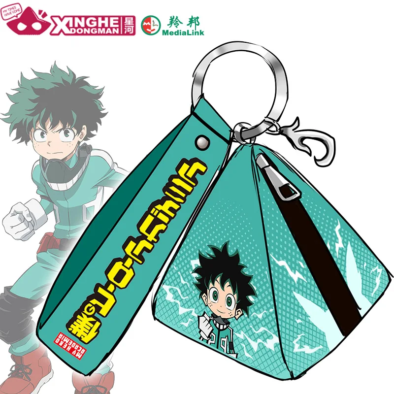 Milky Way Аниме Boku no Hero academic портмоне Izuku Midoriya Shoto Todoroki Bakugo Katsuki кошелек хранилище монет