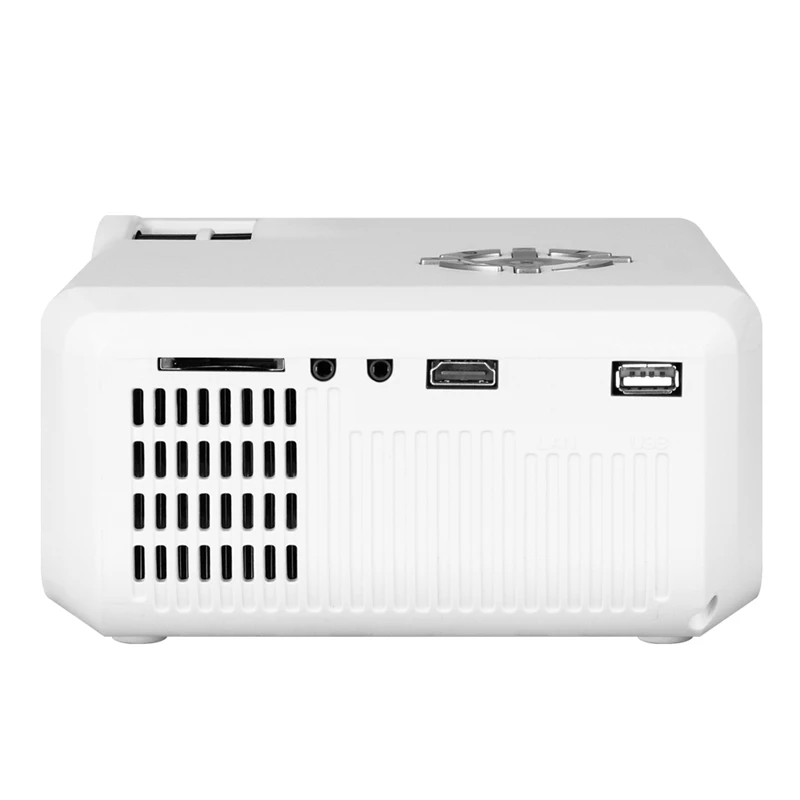 LEORY M28 lcd 2000LM проектор 800x480 родное разрешение с цифровым телевизионный интерфейс