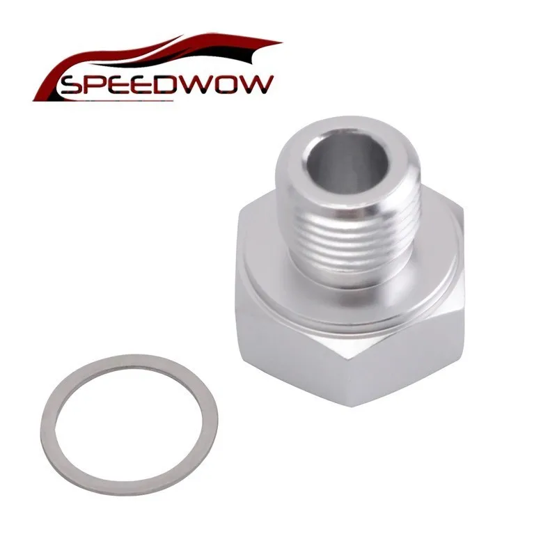 Автомобильные аксессуары SPEEDWOW серебристый мужской переходник M16 * 1 5 Женский 1/8 NPT