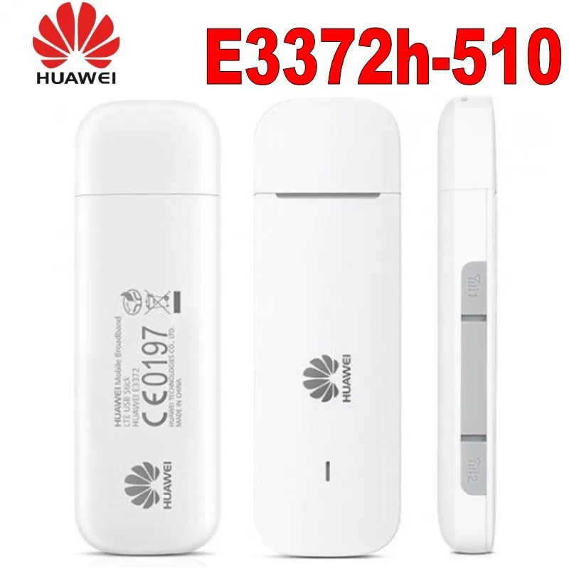 Разблокированный Huawei E3372h 510 LTE USB модем плюс CRC9 49dbi 4G антенна Версия США|modem stick|usb