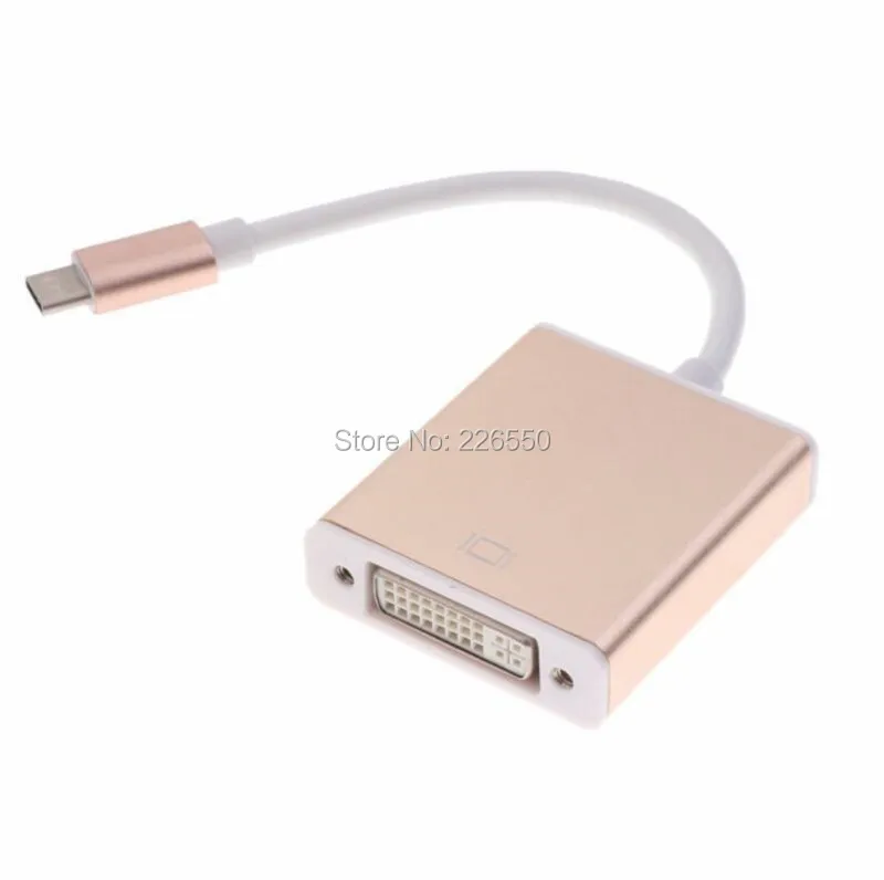 Адаптер переходник с USB 3 1 на DVI 24 5 Pin 1080P для Macbook Pro Chrombook 4K HDTV|Кабели VGA| |