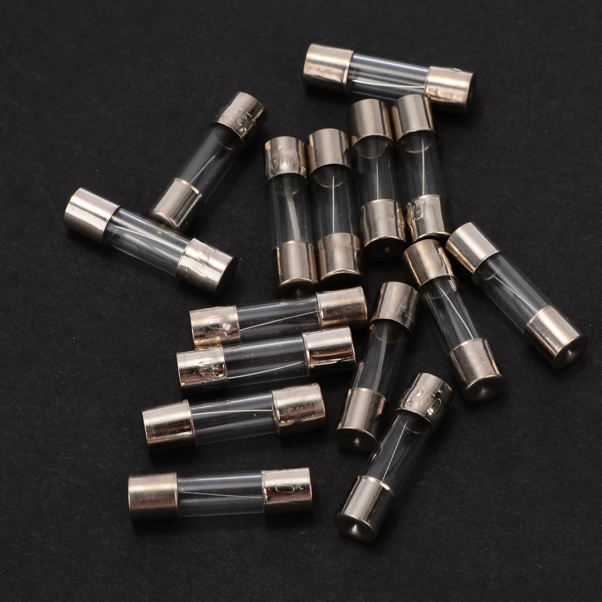 150Pcs Durable 5x20mm 250V 0.1A-30A Fast-Blow Fuses Quick Blow Glass Tube Fuse Assorted Kit | Обустройство дома