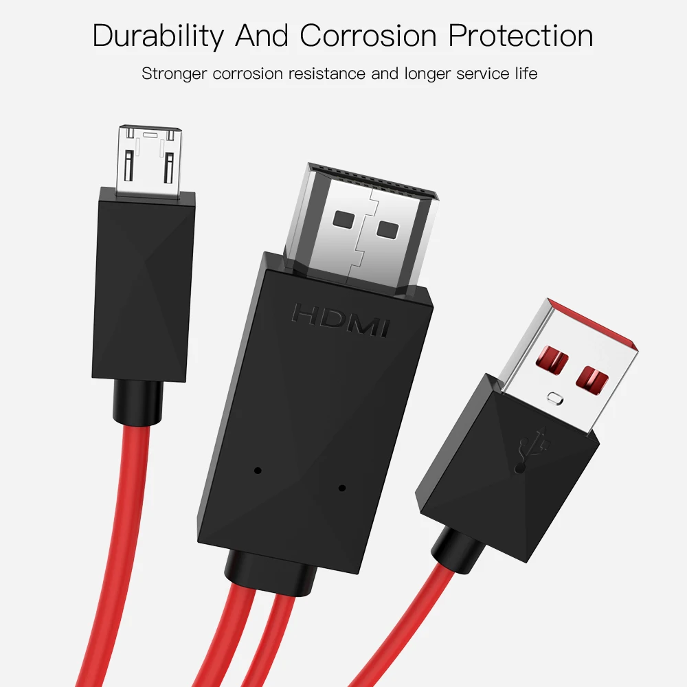 HDMI адаптер 1080P Micro USB к кабель конвертер для Android Samsung Galaxy S3 S4 S5 Note4 видео