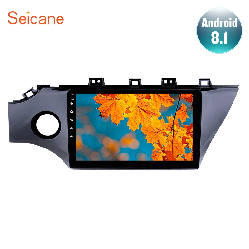 Seicane 2Din Android 8 1 автомобильный мультимедийный плеер для KIA RIO K2 2017 2018 10 &quotHD 1024*600 GPS Navi