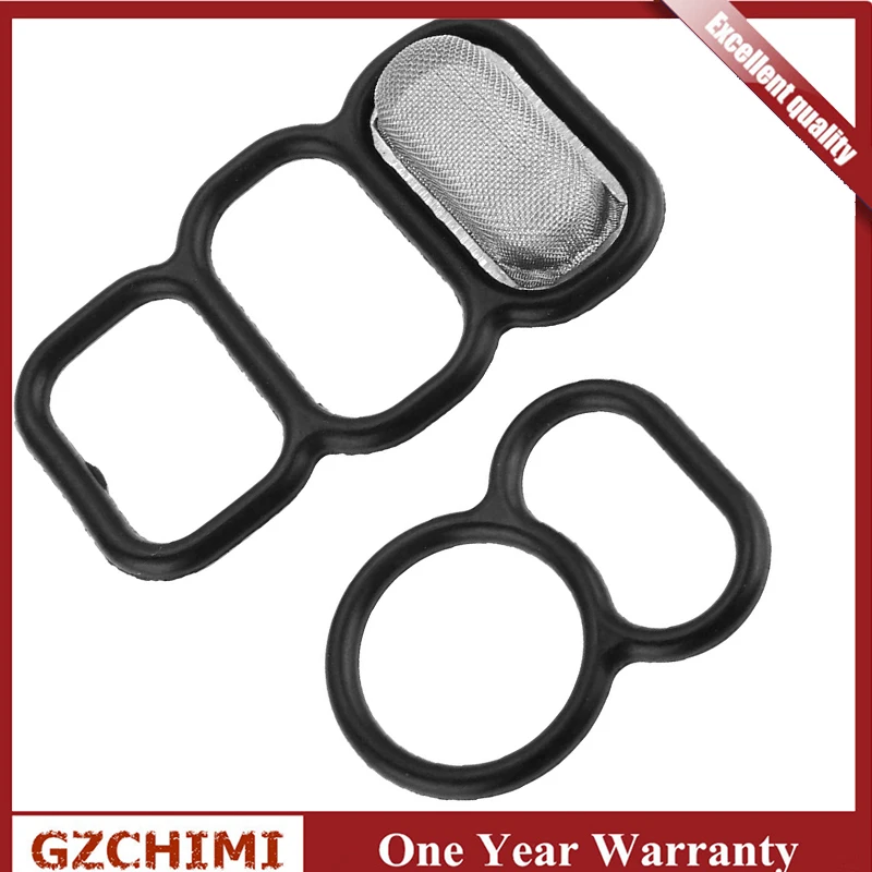 Oem 15825-P0A-005 + 36172-P0A-005 Upper Lower VTEC Solenoid Gasket Kit for HONDA ACURA INTEGRA CIVIC SI TYPE R | Автомобили и