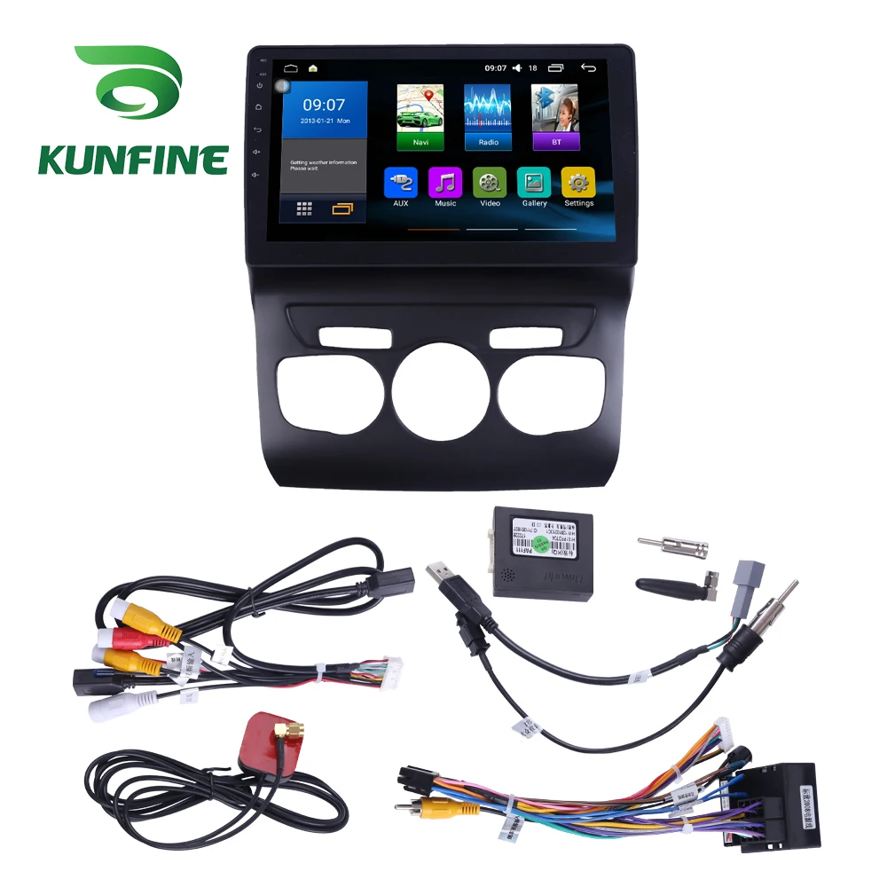 Восьмиядерный 1024*600 Android 8 1 автомобильный DVD GPS навигационный плеер Deckless стерео для