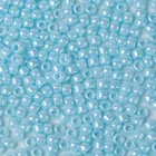 Тайдиановые бусины Toho 110 для творчества, непрозрачные блестящие синие, 2 мм, 5 глот, около 500 штук