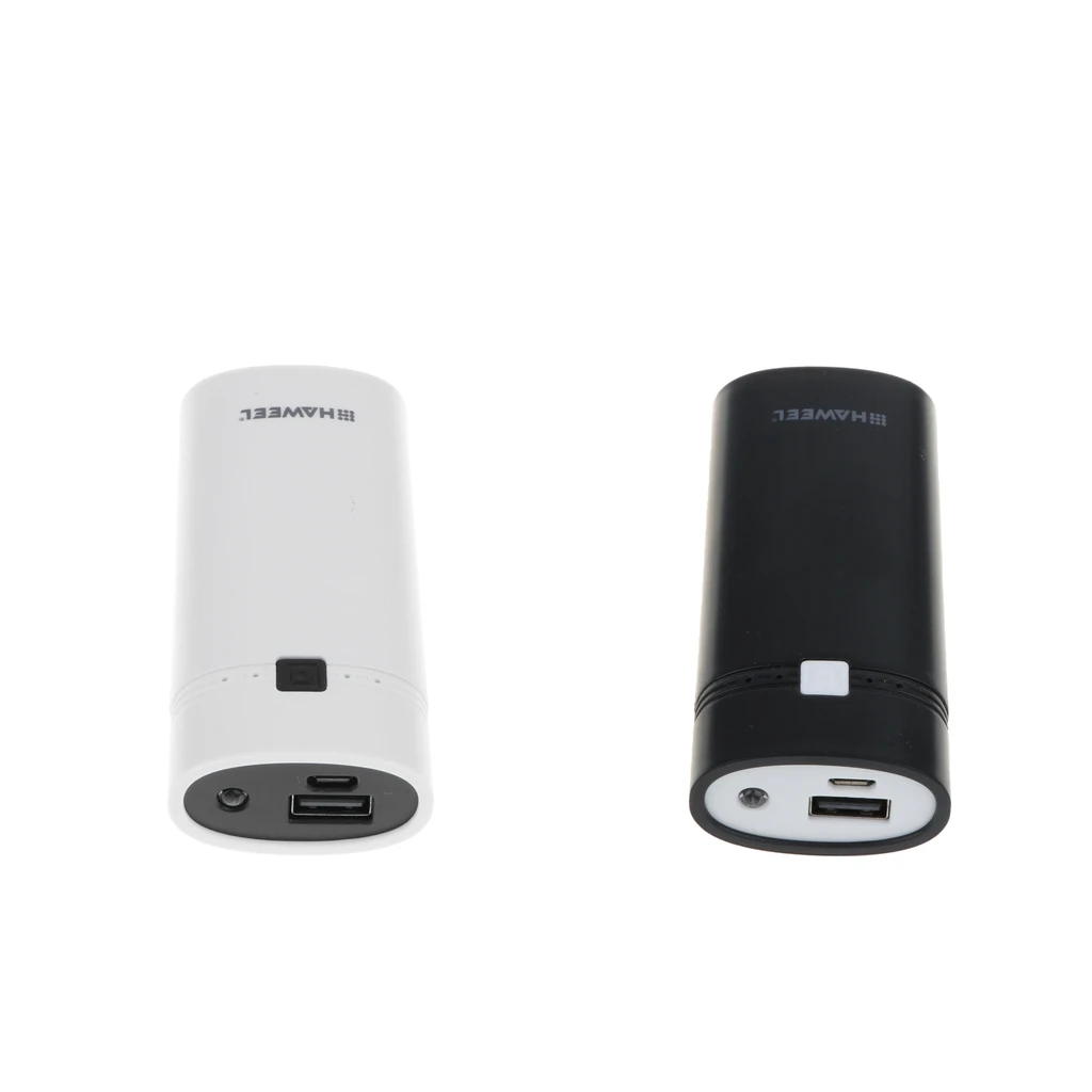 Lovoski 2 комплекта USB внешний аккумулятор зарядное устройство чехол DIY коробка с