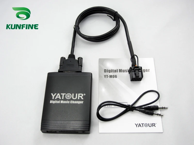 Автомобильный цифровой музыкальный адаптер USB SD Aux MP3 интерфейс автомобиля стерео