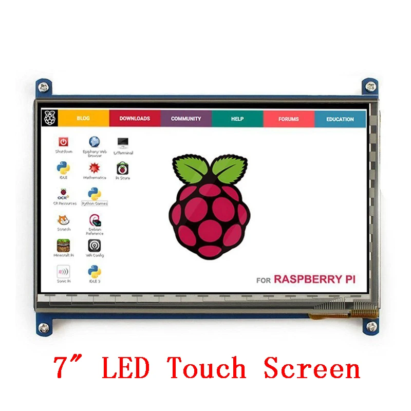 ЖК дисплей Aokin для Raspberry Pi 3 сенсорный экран 5 &quot5&quot 7 &quot480x320 Lcd 800*480 модуль монитор 2b