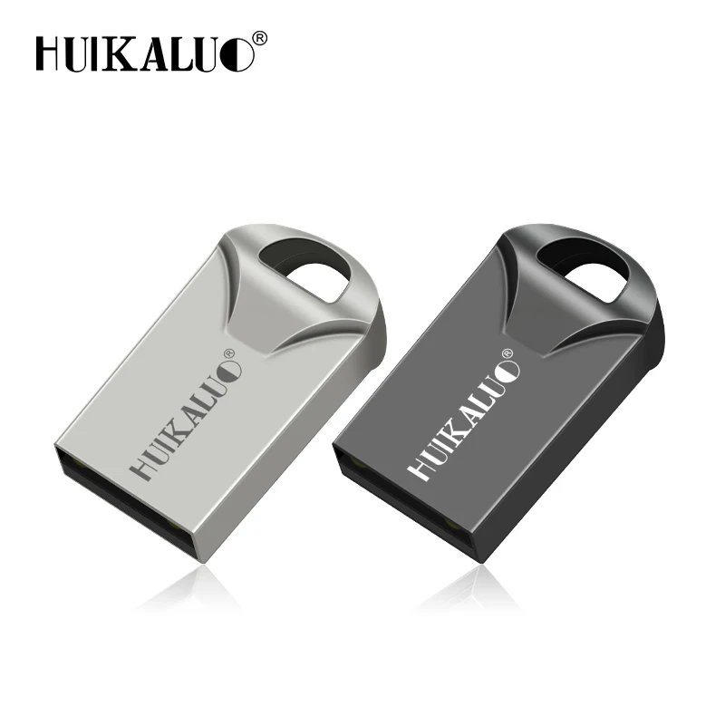 Металлический флеш накопитель Huikaluo объемом 4 ГБ 8 16 32 64 супер мини usb
