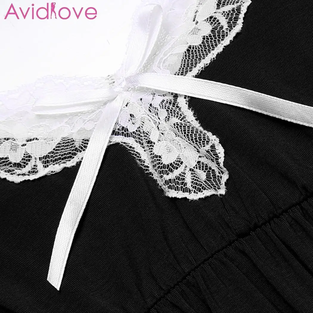 Avidlove женская сексуальная ночная рубашка кружевное летнее лоскутное ночное белье