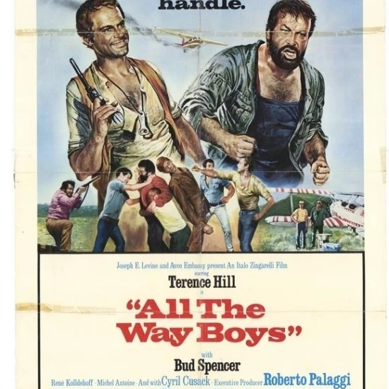Постер с фильмом All the Way Boys (27x40)|Таблички и знаки| |