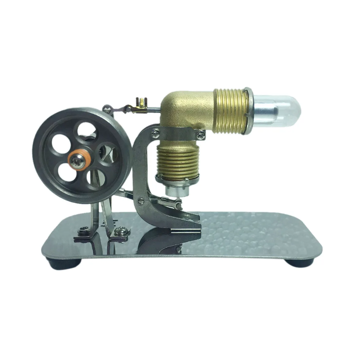 2019 New Arrival Assembled MINI Hot Air Stirling Engine Model Science Electricity Pocket-Sized Working Building Education | Игрушки и