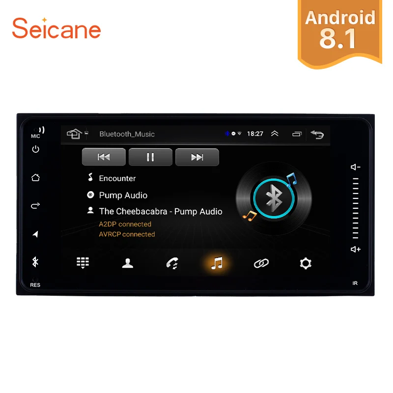 Seicane 7 &quotAndroid 9 1 автомобильный мультимедийный плеер GPS навигации радио для