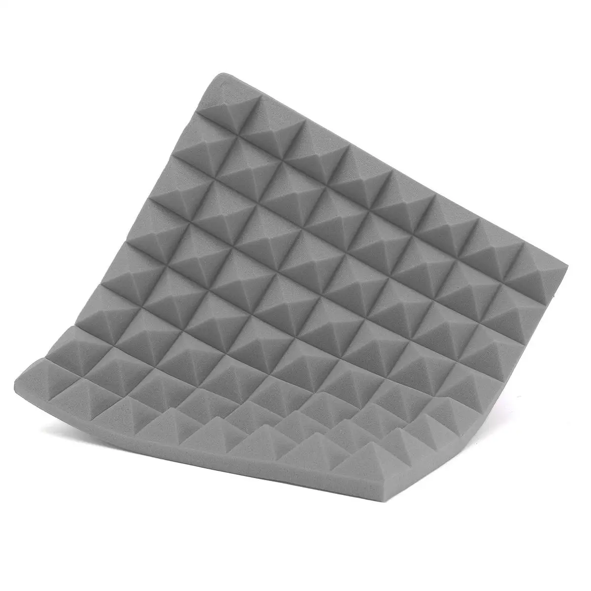 4 шт. 50X50X5mm Звукоизоляционная пена акустическая звукообработка звукопоглощение